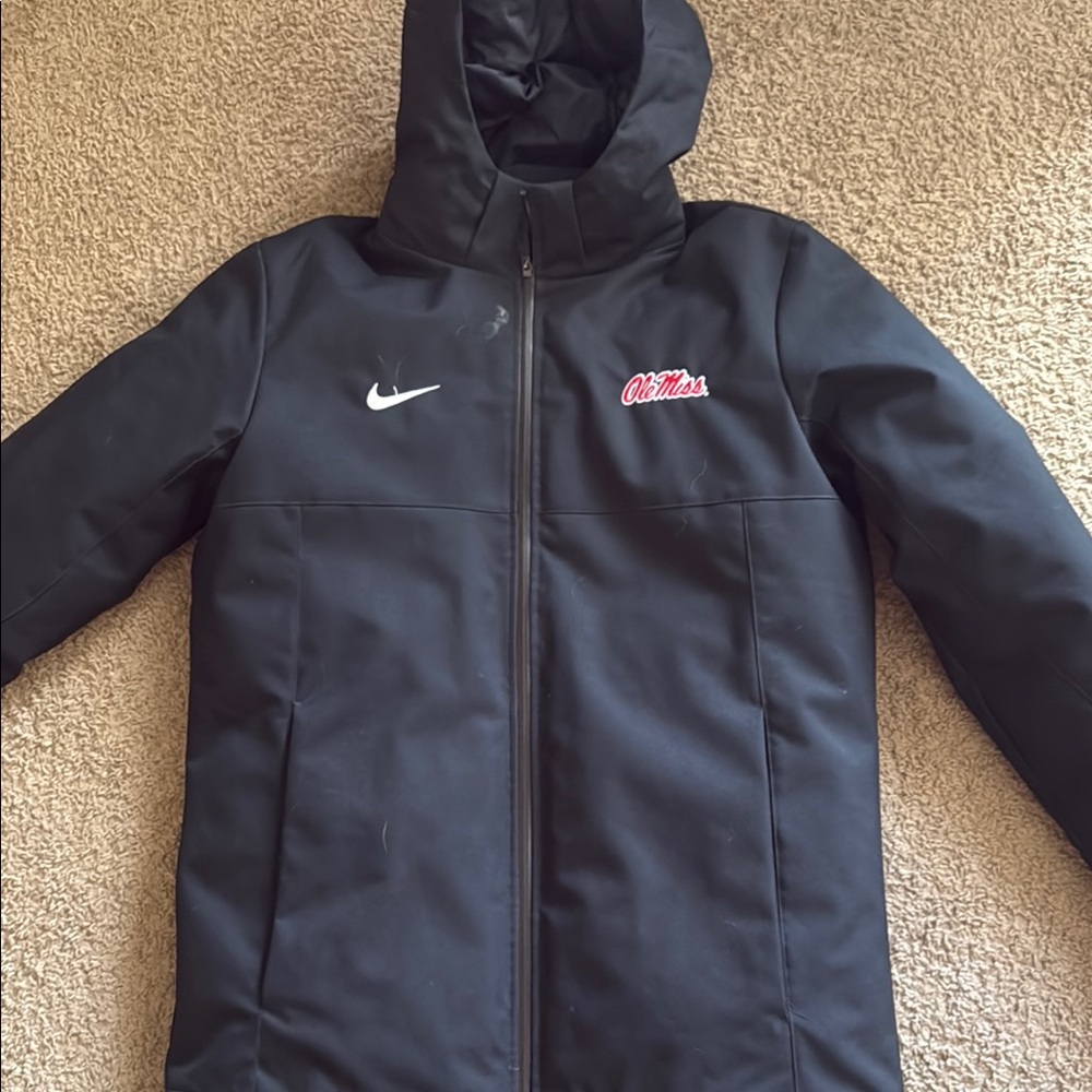 Nike Black Ole Miss Jacket